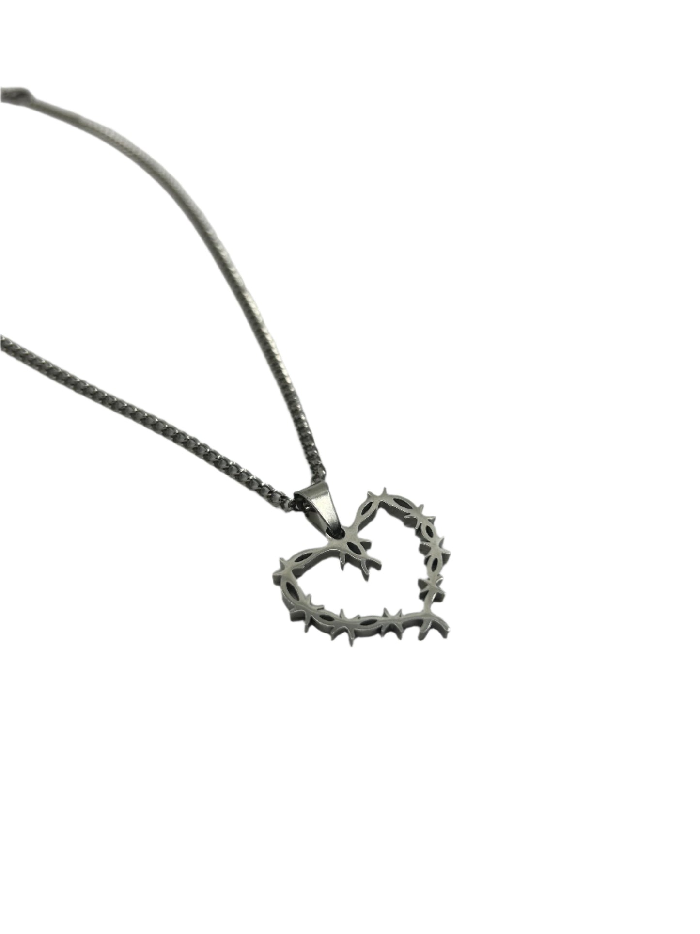 Bichota Thorn Heart Necklace 🌸🩷🌈❤️🔥🧜♀️🌸