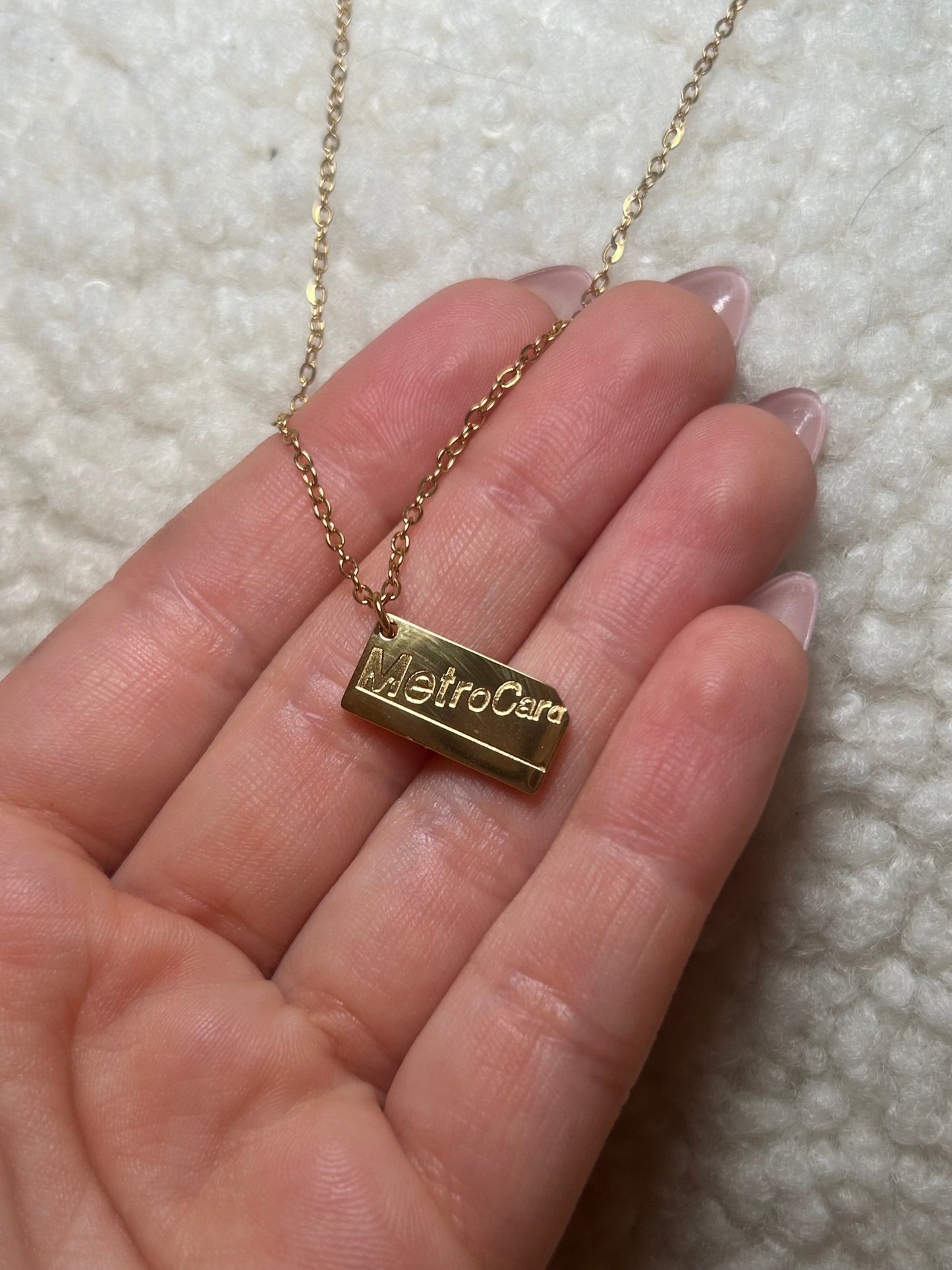 Gold Mini Metro Card
