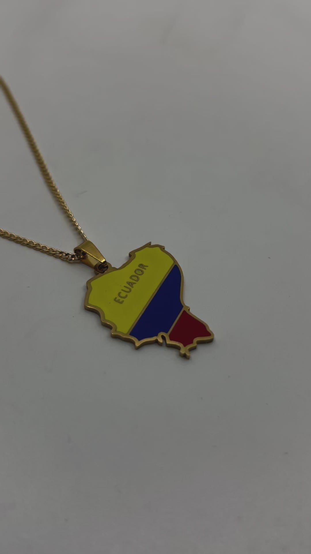 personalized Ecuador charm