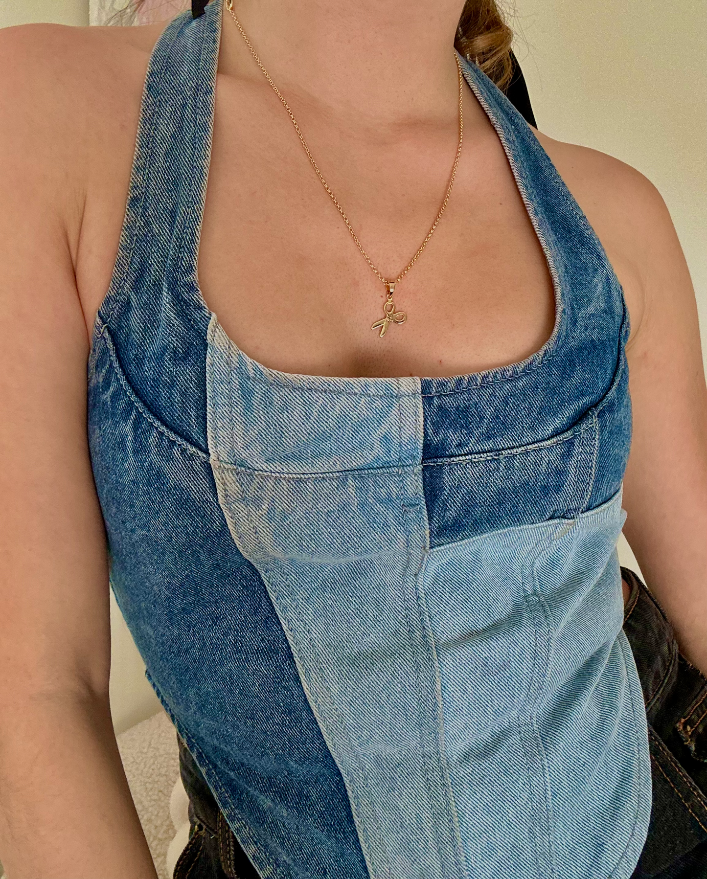 lesbian necklace on model