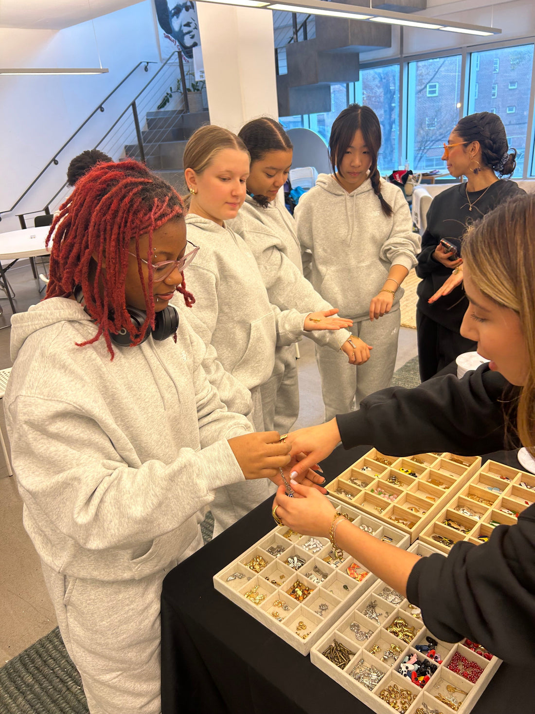 Rooted in Your Power Agenda: Jewelry-Making with The Lower Eastside Girls Club, Kinnect by Kith, and New Balance