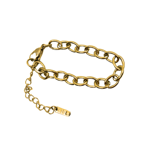 Chunky Rolo Bracelet - Build Your Own Custom Charm Bracelet