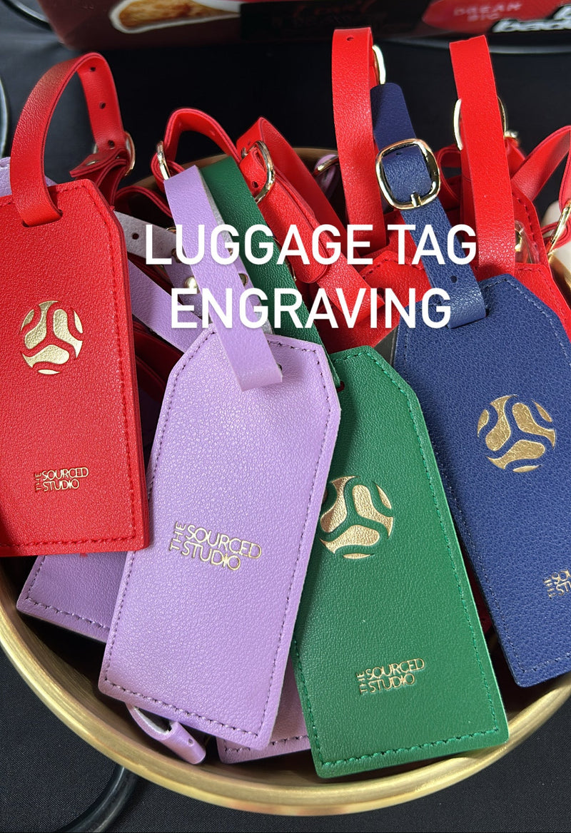 custom engraved adidas luggage tag FIFA World Cup 2026