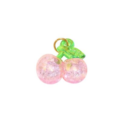 Cherry Charm – Add to Custom Necklace or Bracelet