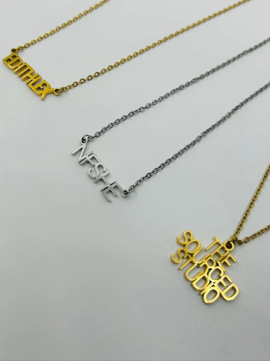 Logo Necklaces ✨ Set of 10