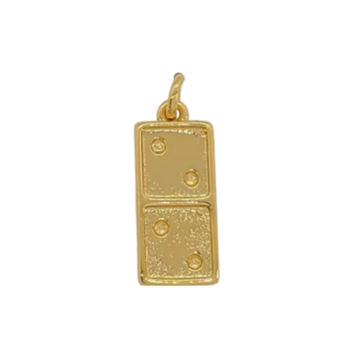Domino Charm - Add to Custom Necklace or Bracelet