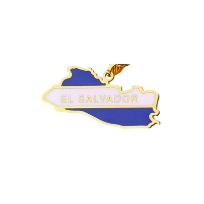El Salvador Charm - Add to Custom Necklace or Bracelet