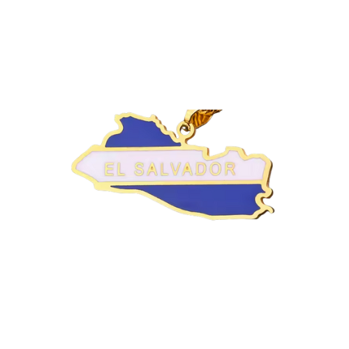 El Salvador Charm - Add to Custom Necklace or Bracelet