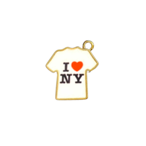 I HEART NY Charm - Add to Custom Necklace or Bracelet