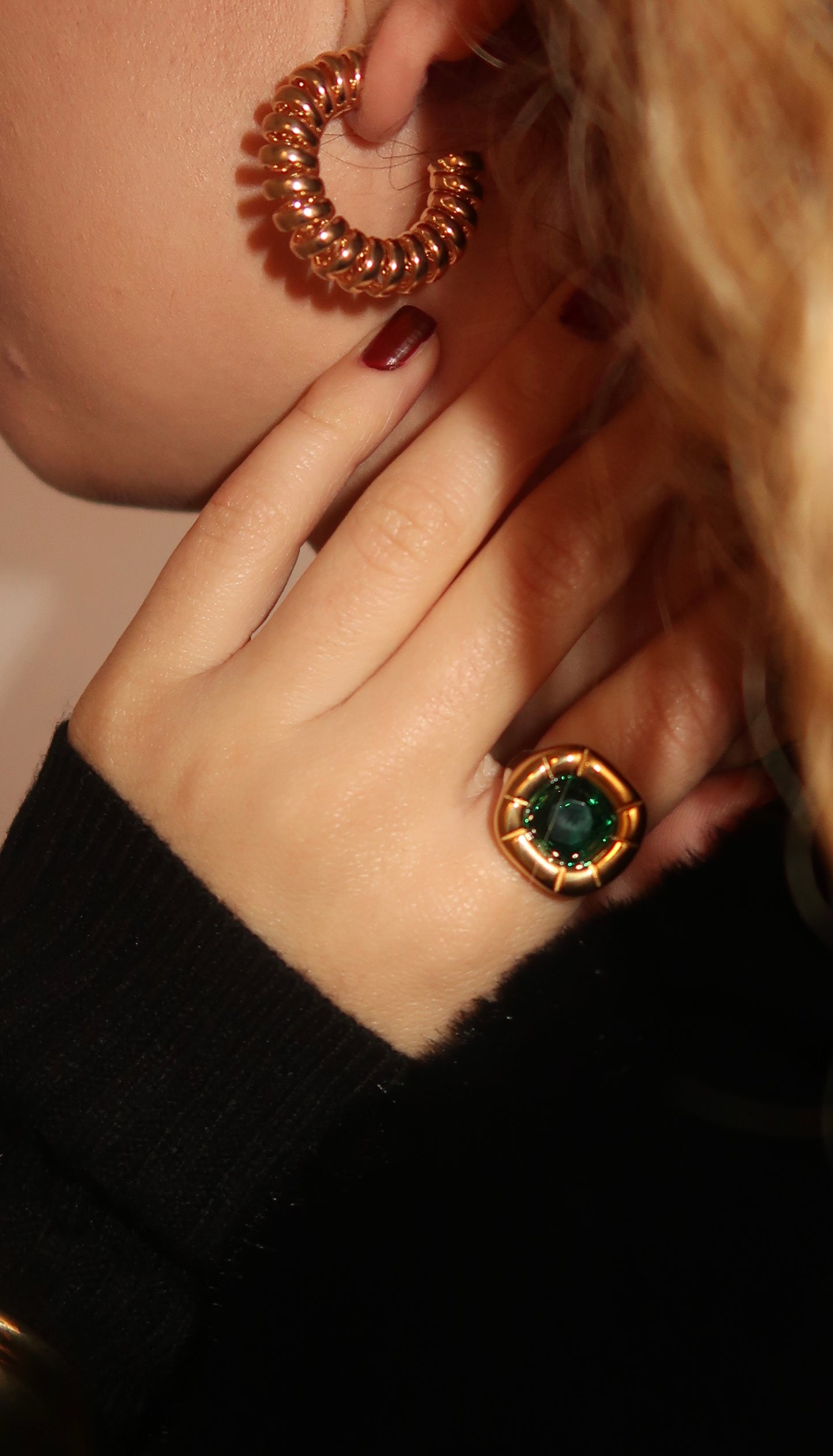 Brillo Verde Ring