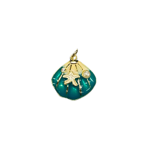 Sea Shell Charm - Add to Custom Necklace or Bracelet
