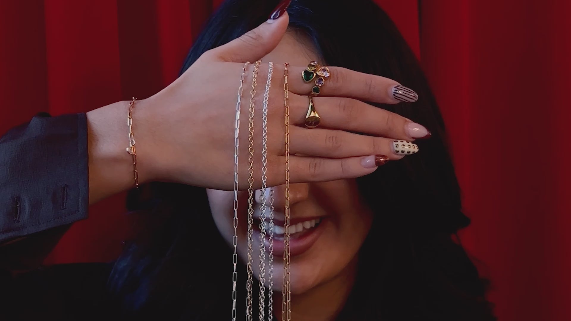 Load video: The Sourced Studio capabilities video showcasing live engraving, charm bars, permanent jewelry, branded merchandise, custom products, and experiential brand activations for retail events, corporate events, and pop-ups.