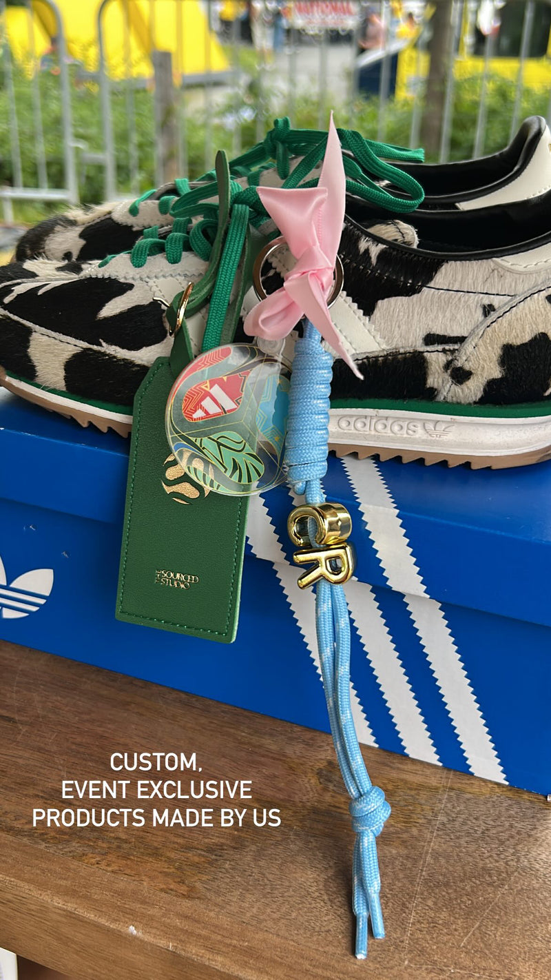 trionda soccer bag charm paracord design